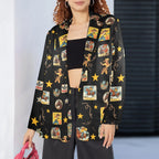 Baha Ranch Vintage Cowgirl Collage Western Blazer Baha Ranch Western Wear