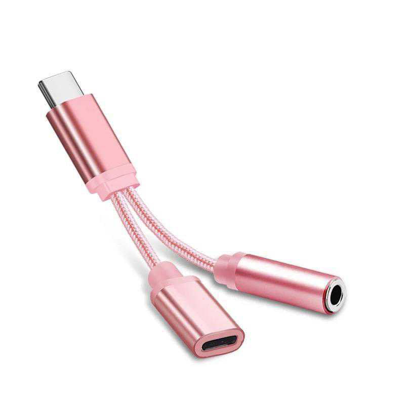 Headphone Adapter Cable Type-c Converter 3.5mm Headphone Adapter