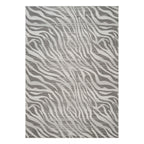 Geometrix GC_DIM1008 Gray 7 ft. 10 in. x 10 ft. 6 in. Contemporary Area Rug with Geometric 3D Effect