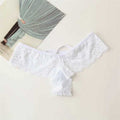 Women's Full Lace Plus Size Thong