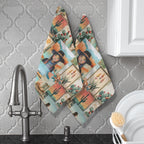 Colores de Mexico Pictures of the Southwest Set of 2 Dish Towels Made in America Baha Ranch Western Wear