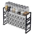 Spice Rack Organizer for Cabinet Kitchen Countertop Seasoning Organizer 18x11 in