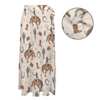 Baha Ranch Rodeo Cowboy Beach Coverup Skirt Baha Ranch Western Wear