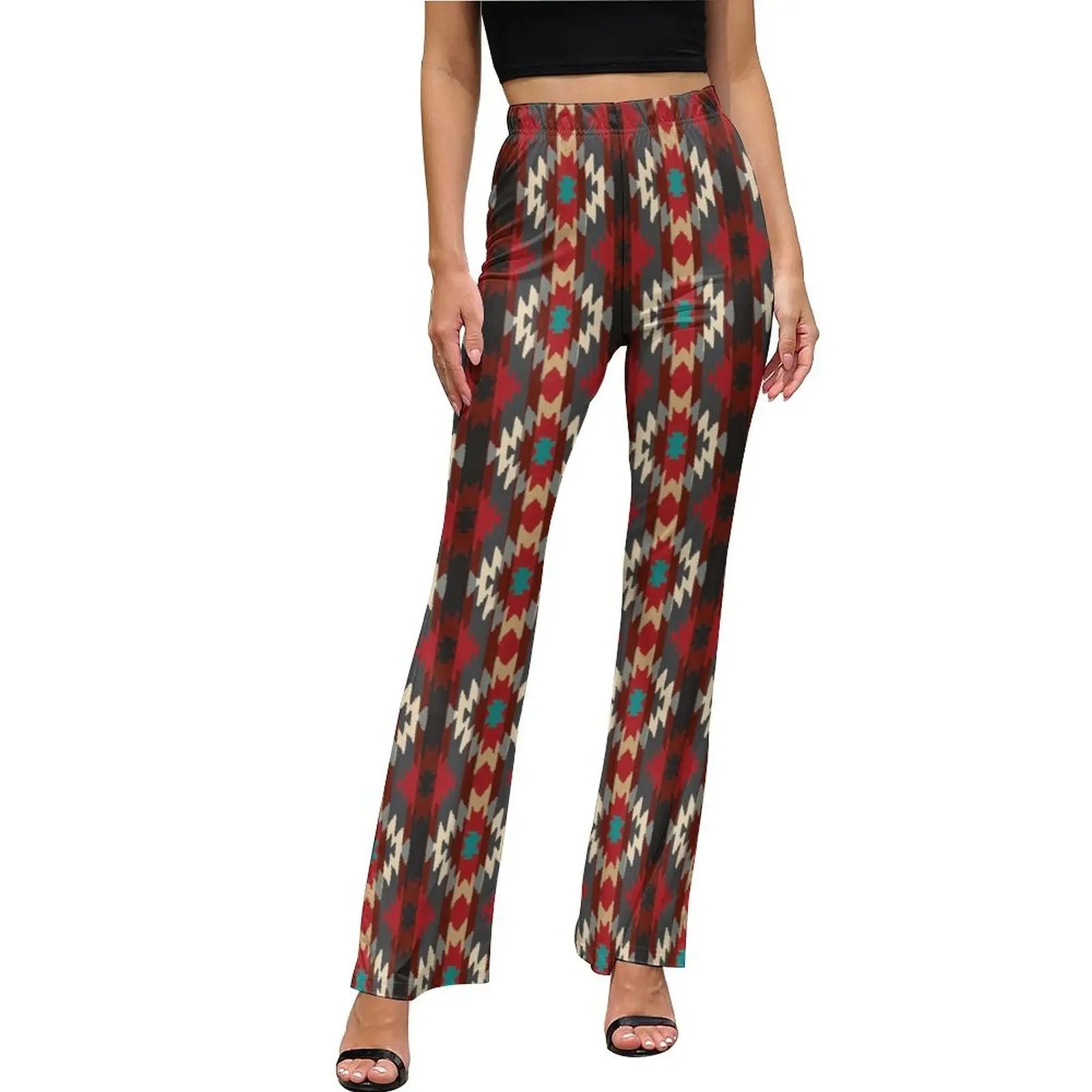 Baha Ranch Sedona Aztec Flare Pants Baha Ranch Western Wear