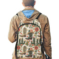 Floral Boots Cactus Backpack Baha Ranch Western Wear
