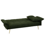 70.1 'futon sofa bed, convertible double sofa bed with folding armrests for living rooms and small Spaces