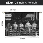 Ranching Curtains Window 28"x40" (2-Piece) Made in America Baha Ranch Western Wear