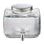Drink Dispenser 0.8 Gal Beverage Dispenser for Parties Glass with Spigot