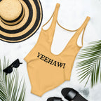 Baha Ranch Yeehaw Let's Be Cowgirls One Piece Swim Suit Baha Ranch Western Wear