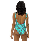Baha Ranch Yeehaw Turquoise Horseshoe One-Piece Swimsuit Baha Ranch Western Wear