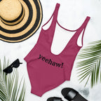 Baha Ranch Yeehaw Ride Cowboy Ride One-Piece Swimsuit Baha Ranch Western Wear