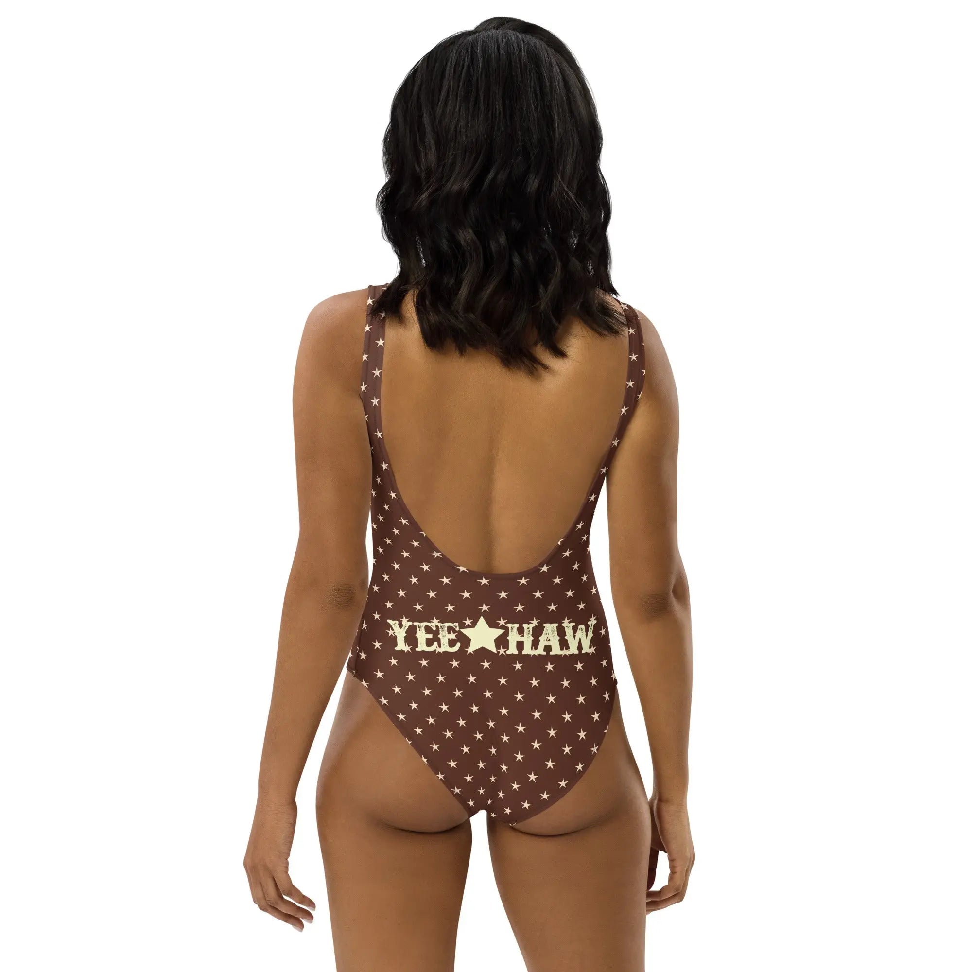 Baha Ranch Yeehaw Rodeo Stars One-Piece Swim Suit Baha Ranch Western Wear