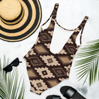 Baha Ranch Yeehaw Southwestern Earth One-Piece Swimsuit Baha Ranch Western Wear