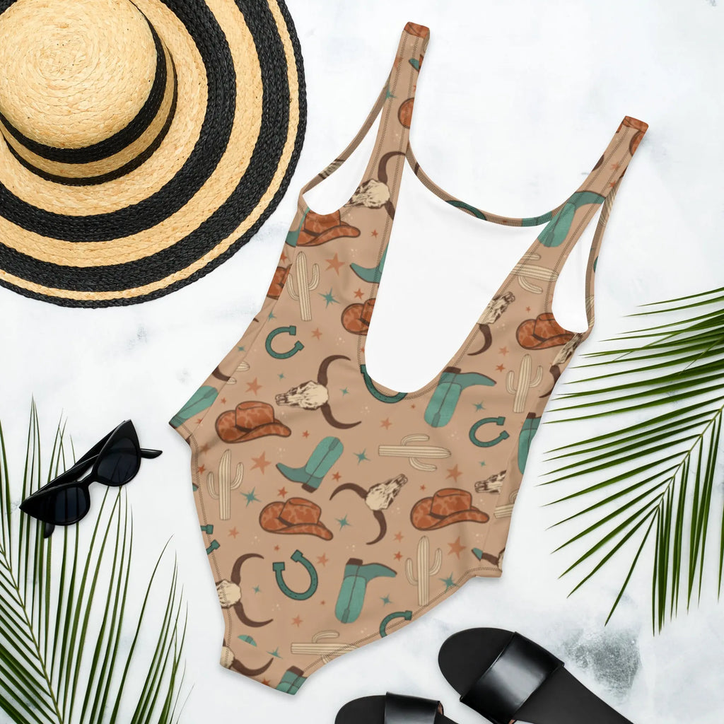 Baha Ranch Yeehaw All Western One-Piece Swimsuit Baha Ranch Western Wear