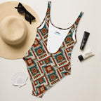 Baha Ranch Yeehaw Southwest Diamond One-Piece Swimsuit Baha Ranch Western Wear