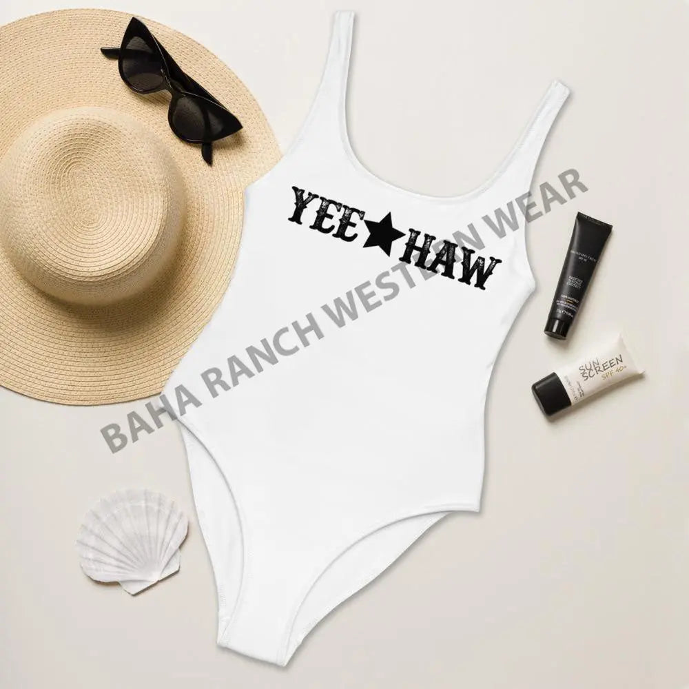 Yeehaw Swim Suit Baha Ranch Western Wear