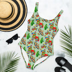 Baha Ranch Yeehaw Cinco De Mayo One-Piece Swimsuit Baha Ranch Western Wear