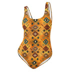 Baha Ranch Yeehaw Golden Aztec One-Piece Swimsuit Baha Ranch Western Wear