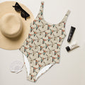 Baha Ranch Yeehaw Bullhead Skulls One-Piece Swimsuit Baha Ranch Western Wear