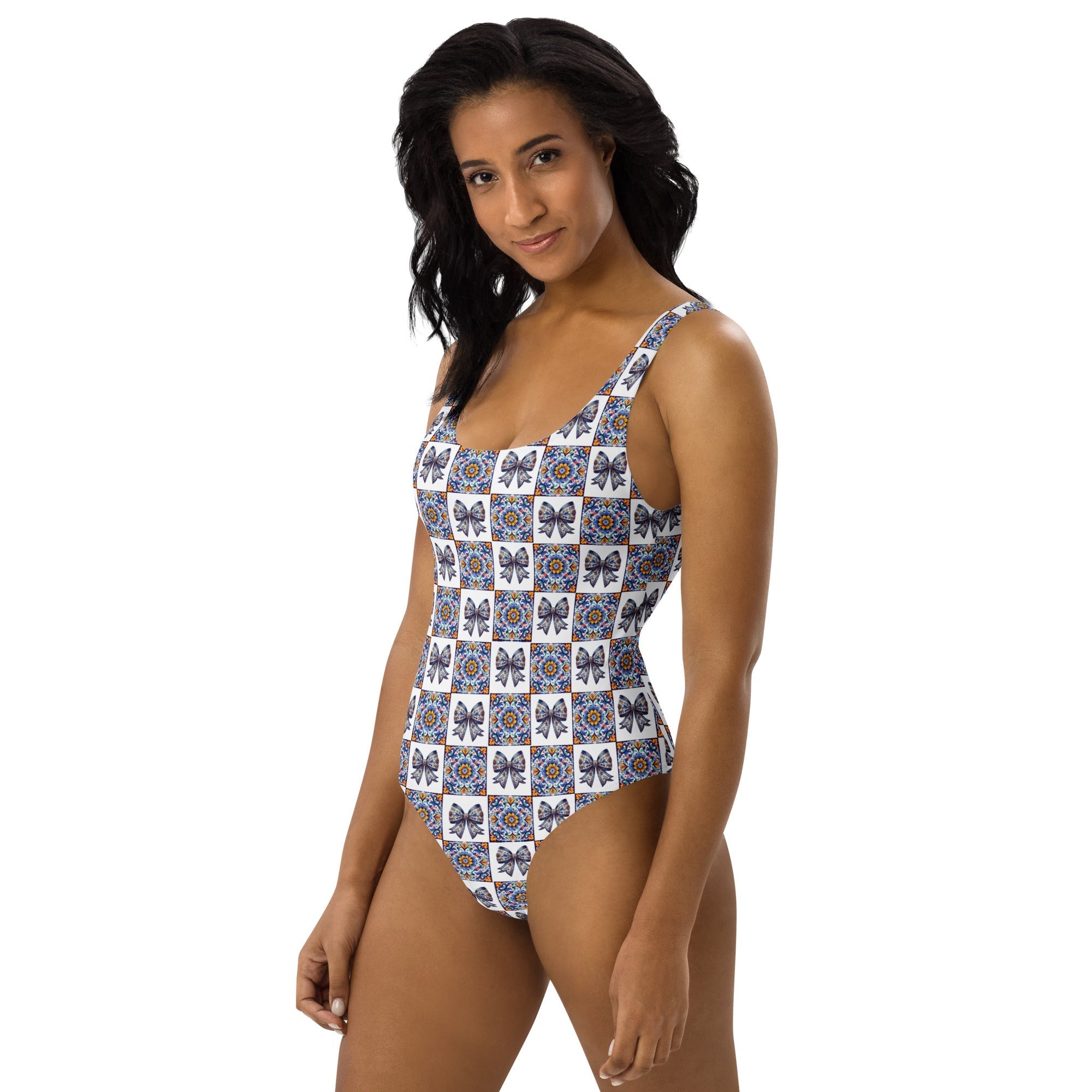 Baha Ranch Yeehaw Talavera One-Piece Swimsuit Baha Ranch Western Wear