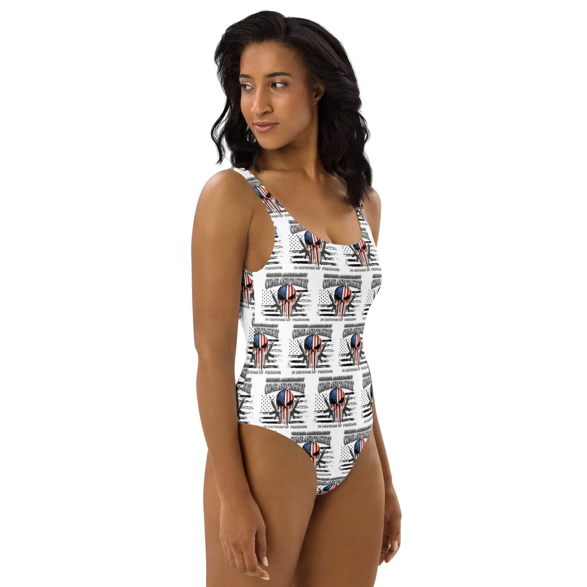 Baha Ranch Yeehaw Come & Take It One-Piece Swimsuit Baha Ranch Western Wear