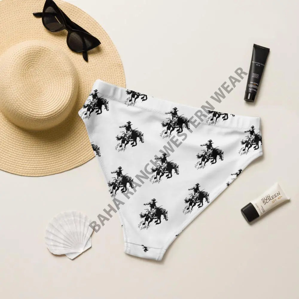 Yeehaw Rodeo Cowboy Bikini Bottom Baha Ranch Western Wear