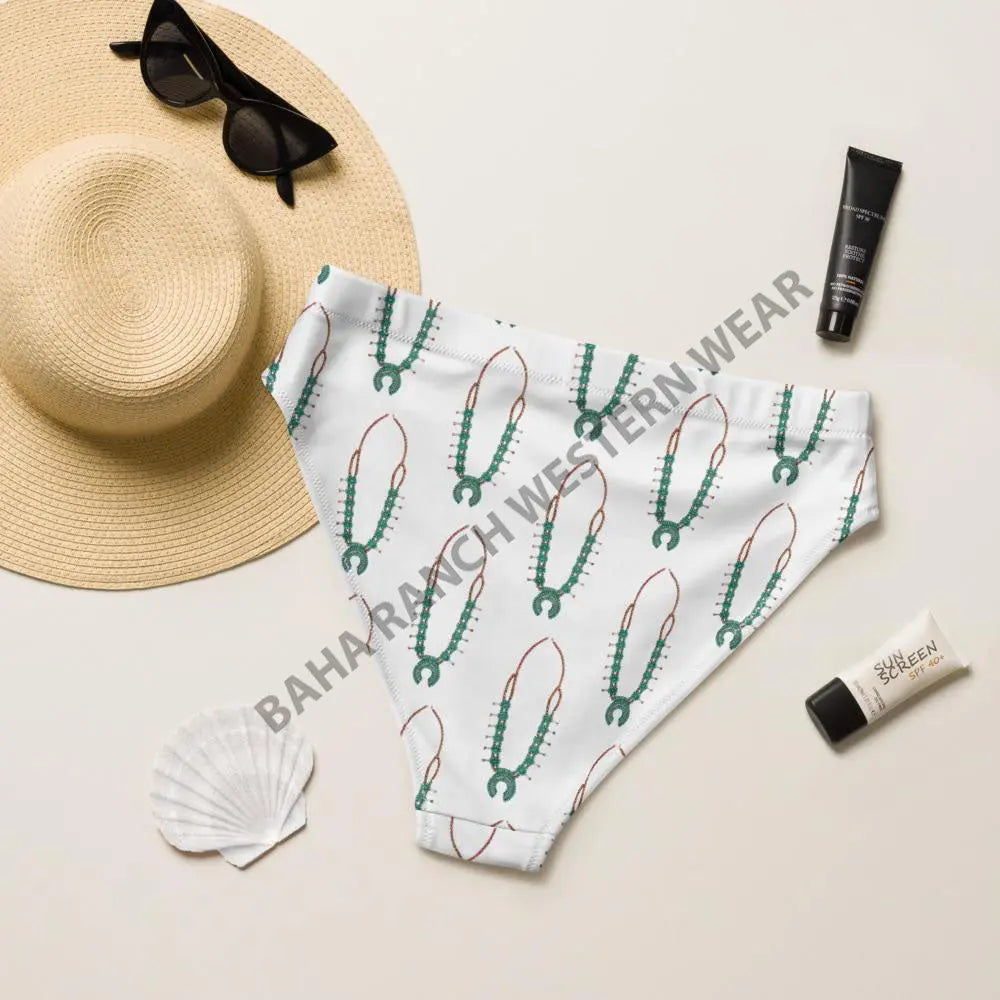 Yeehaw Squash Blossom Bikini Bottom Baha Ranch Western Wear