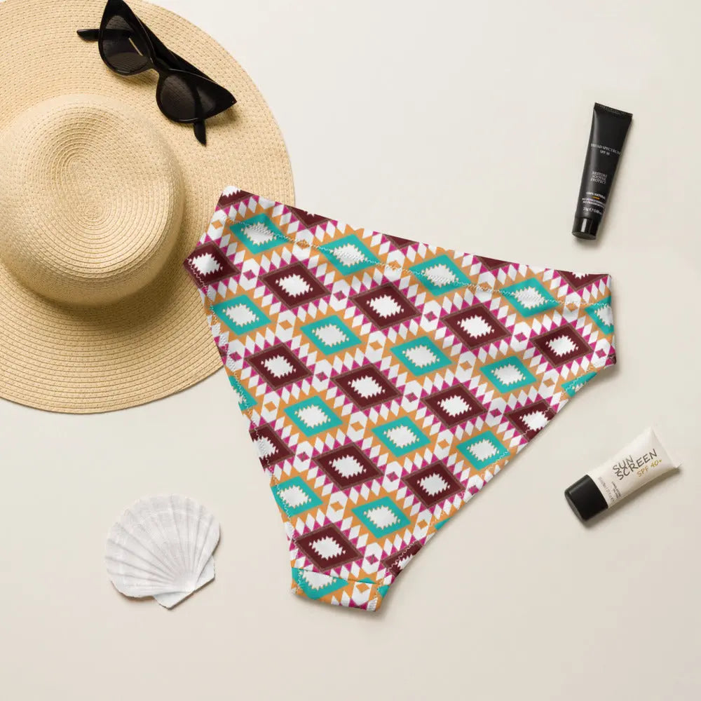 Baha Ranch Yeehaw Aztec Print Bikini Bottom Baha Ranch Western Wear