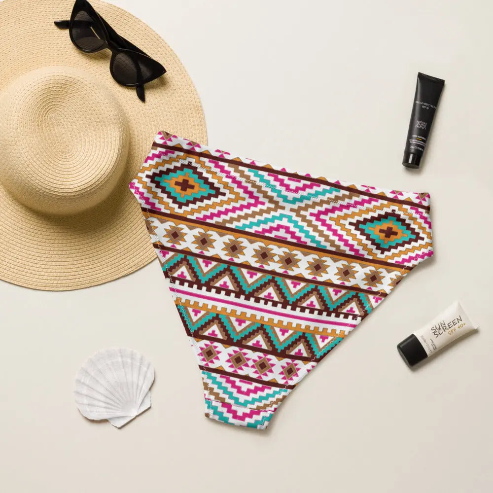 Baha Ranch Yeehaw Multi Aztec Bikini Bottom Baha Ranch Western Wear