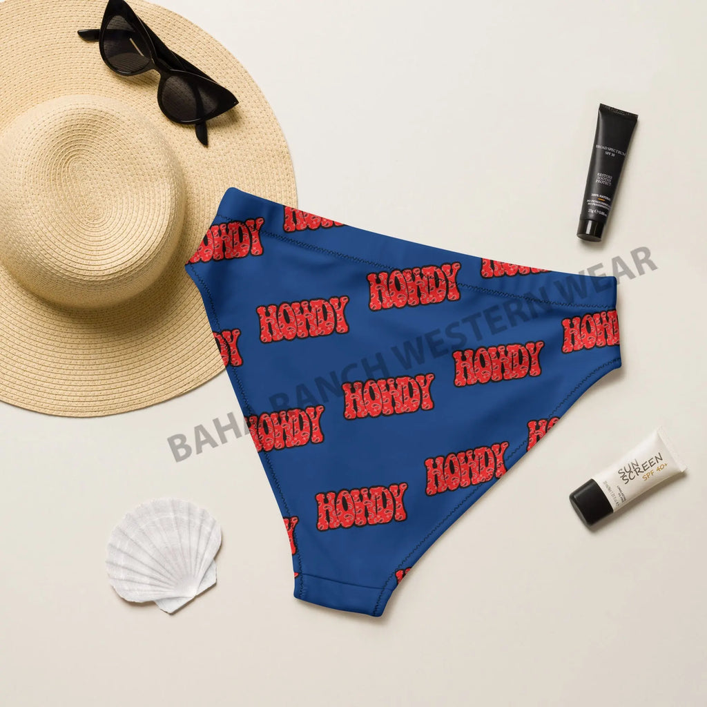 Baha Ranch Yeehaw Howdy Bikini Bottom Baha Ranch Western Wear