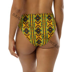 Baha Ranch Yeehaw Mustard Aztec Bikini Bottom Baha Ranch Western Wear