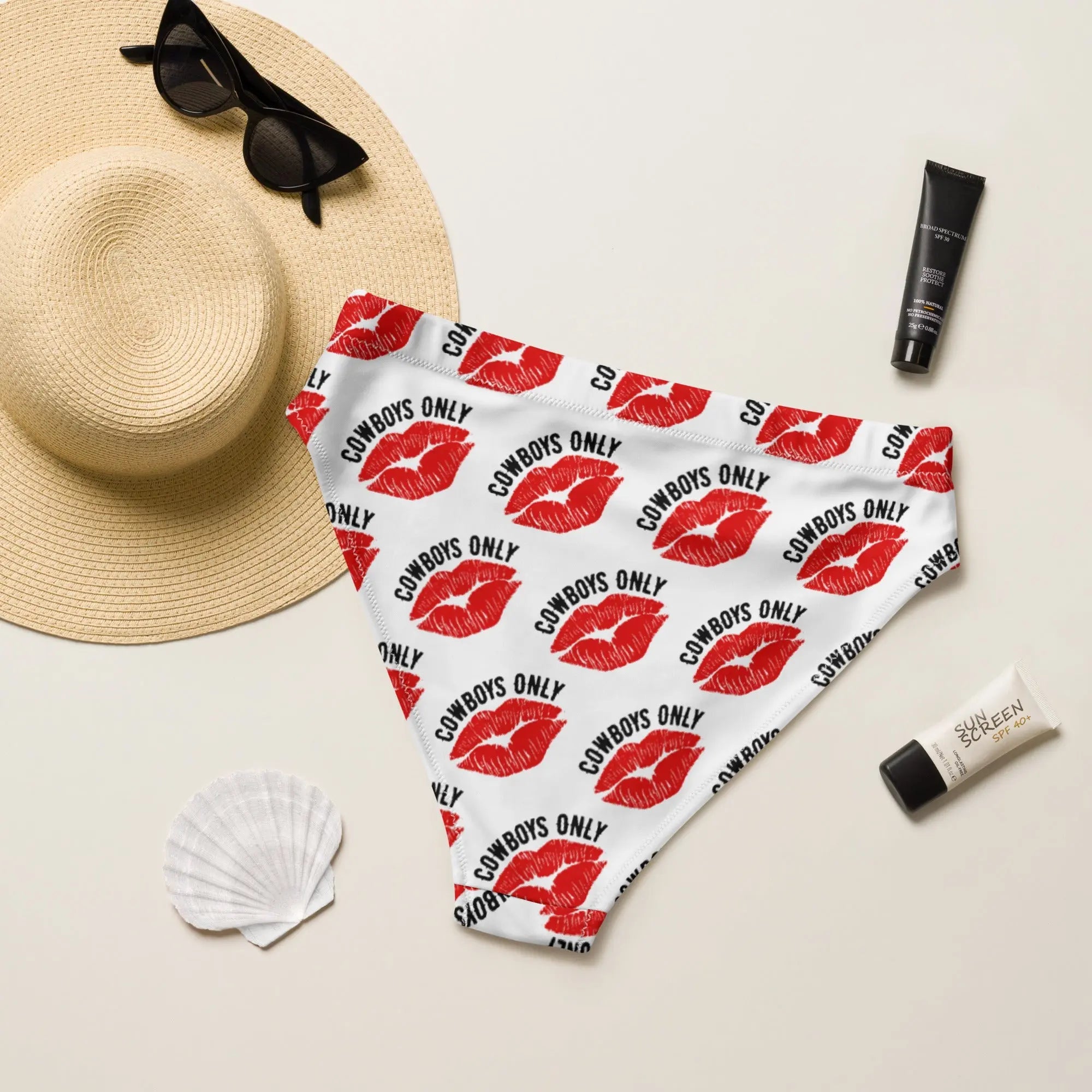 Baha Ranch Yeehaw Cowboys Only Bikini Bottom Baha Ranch Western Wear