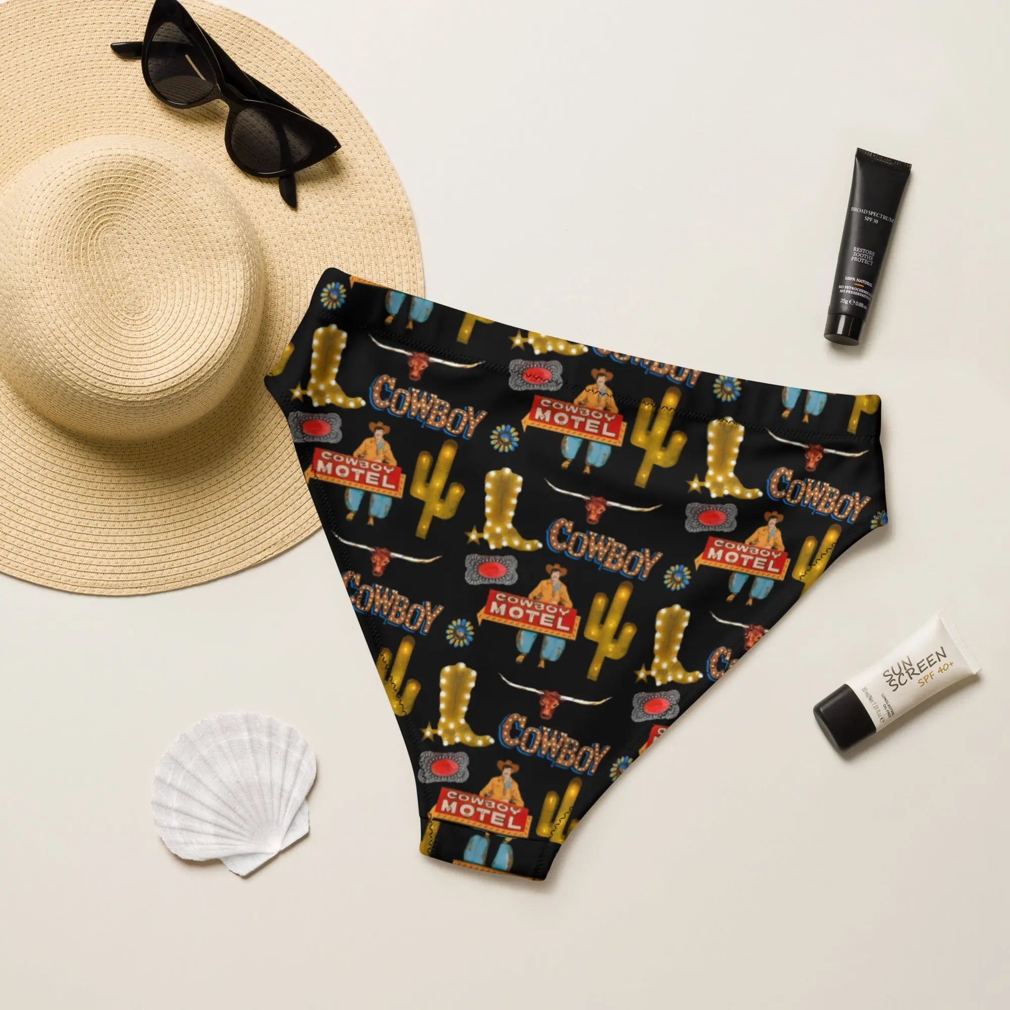 Baha Ranch Yeehaw All Cowboy Bikini Bottom Baha Ranch Western Wear