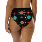 Baha Ranch Yeehaw Turquoise & Orange Aztec Bikini Bottom Baha Ranch Western Wear