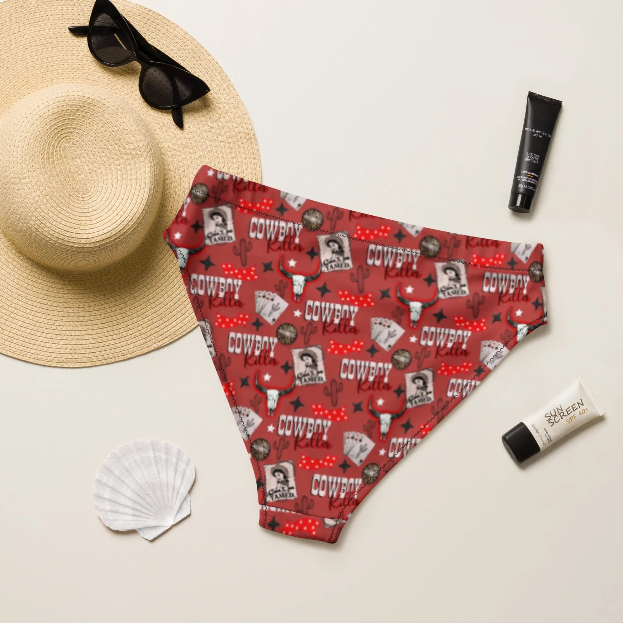 Baha Ranch Yeehaw Cowboy Killer Bikini Bottom Baha Ranch Western Wear