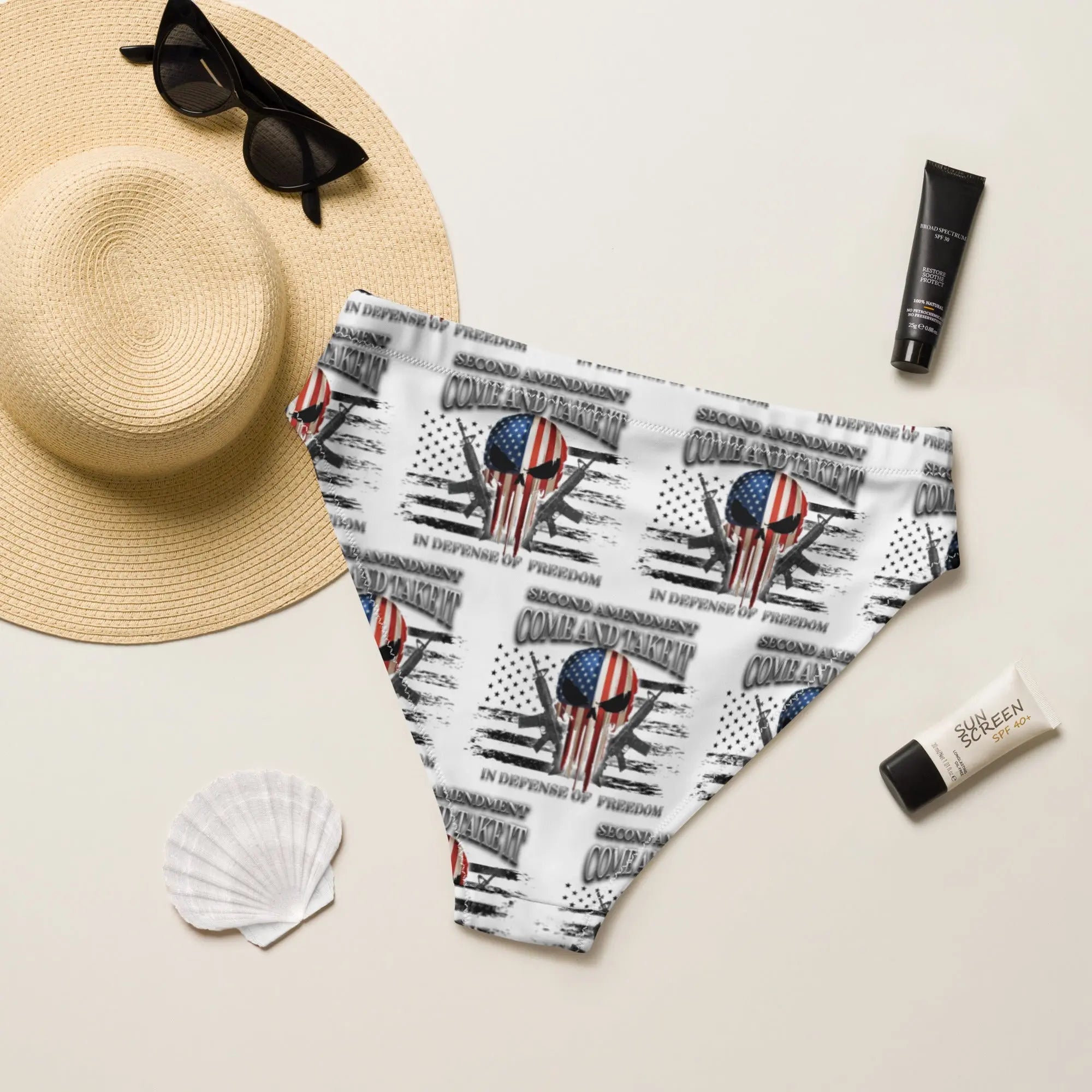 Baha Ranch Yeehaw Come & Take It Bikini Bottom Baha Ranch Western Wear