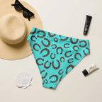 Baha Ranch Yeehaw Turquoise Horseshoe Bikini Bottom Baha Ranch Western Wear