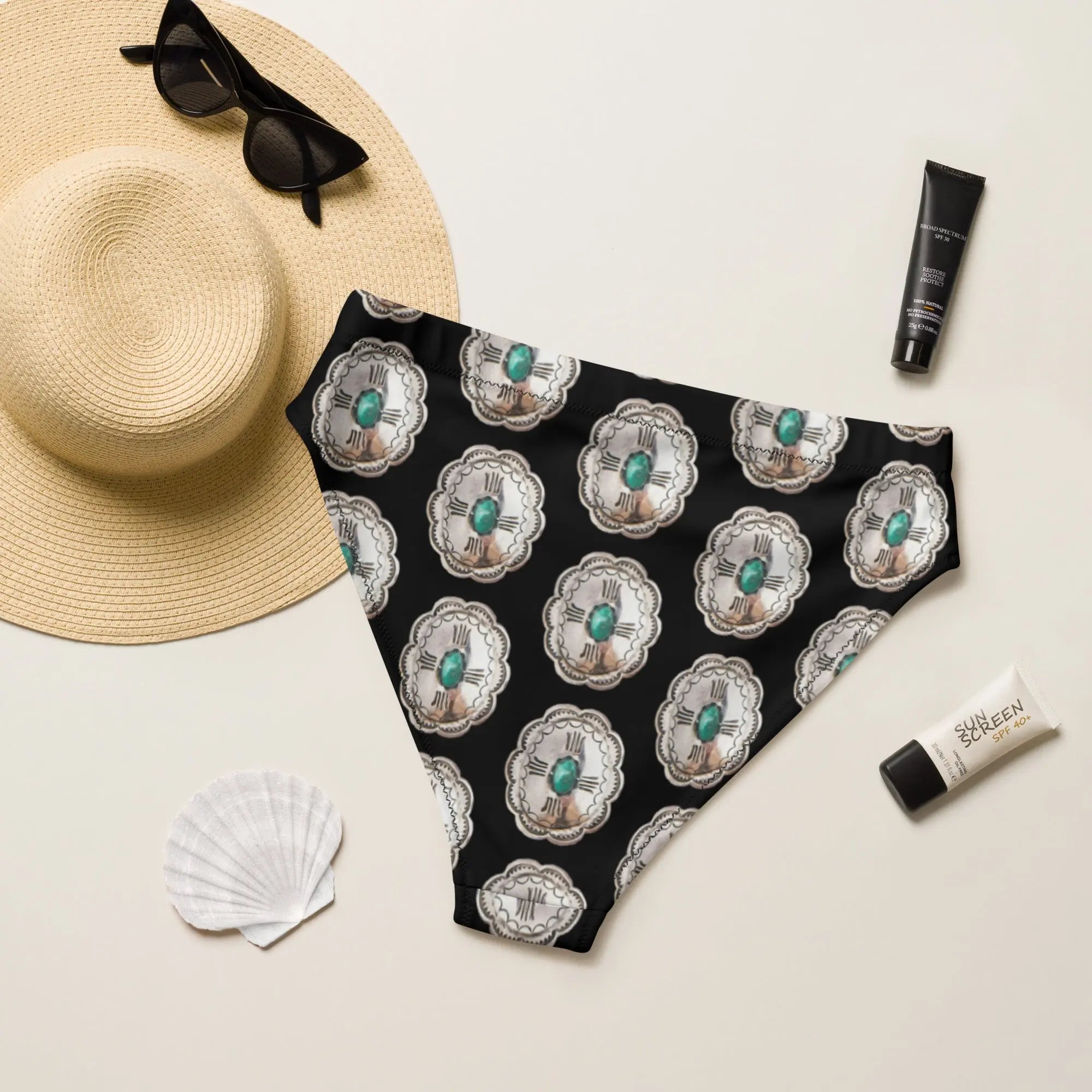 Baha Ranch Yeehaw Concho Crazy Bikini Bottom Baha Ranch Western Wear