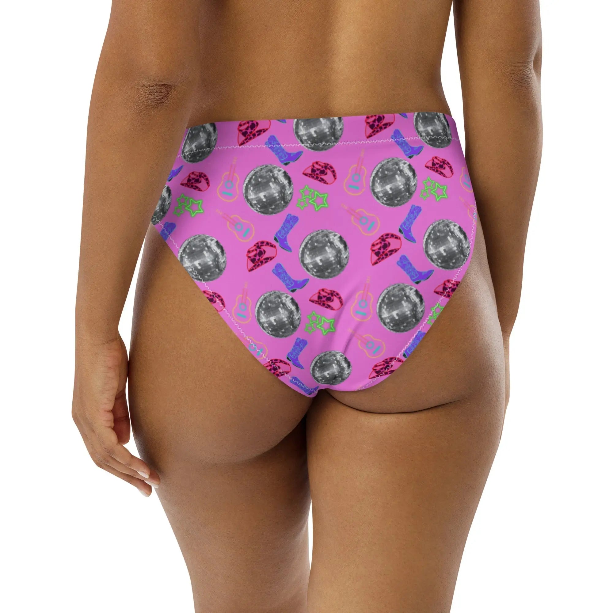 Baha Ranch Yeehaw Disco Cowgirl Bikini Bottom Baha Ranch Western Wear