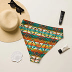 Baha Ranch Yeehaw Mustard Aztec Bikini Bottom Baha Ranch Western Wear