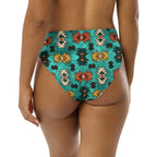 Baha Ranch Yeehaw Turquoise Aztec Bikini Bottom Baha Ranch Western Wear