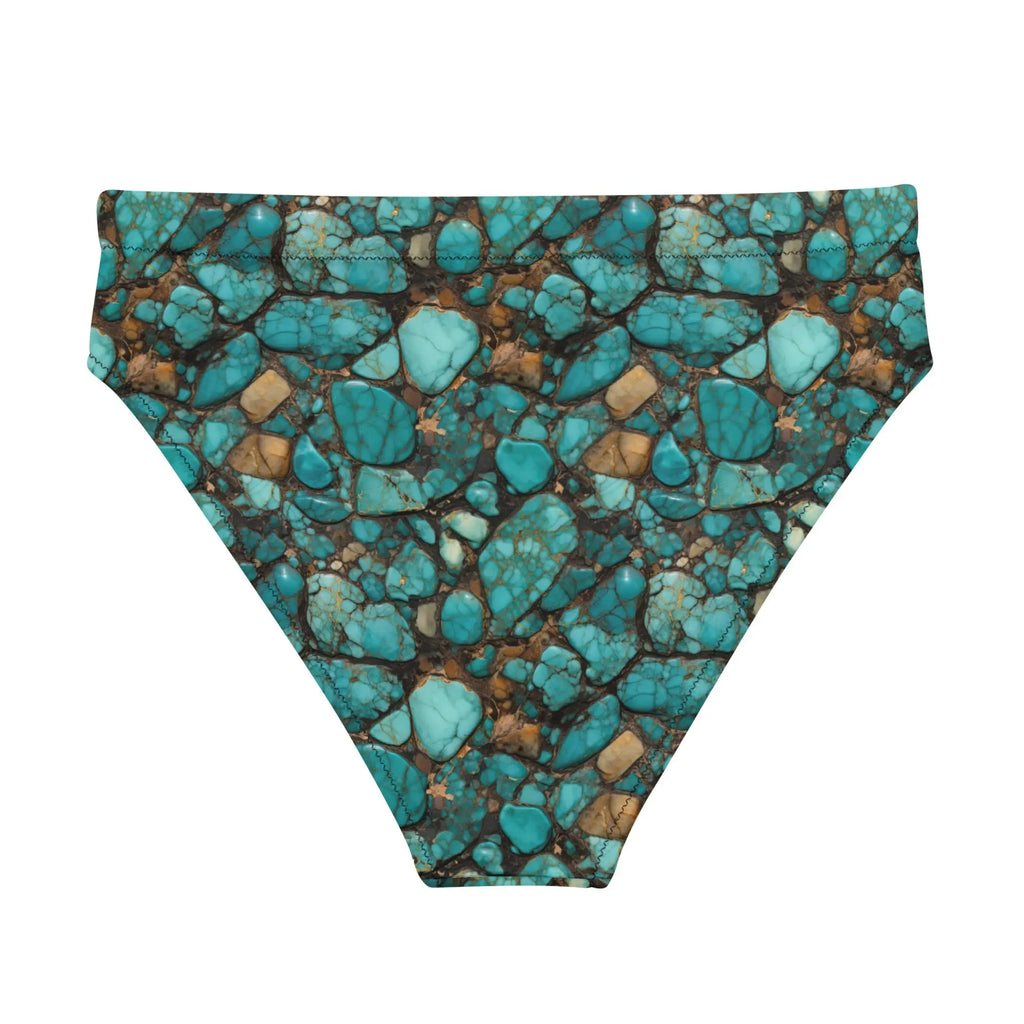 Baha Ranch Yeehaw All Turquoise Bikini Bottoms Baha Ranch Western Wear