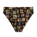 Baha Ranch Yeehaw Vintage Cowboy Collage Bikini Bottom Baha Ranch Western Wear
