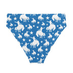 Baha Ranch Yeehaw Blue Rodeo Cowboy Bikini Bottom Baha Ranch Western Wear