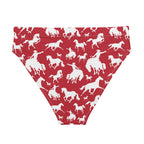 Baha Ranch Yeehaw Red Rodeo Cowboy Bikini Bottom Baha Ranch Western Wear
