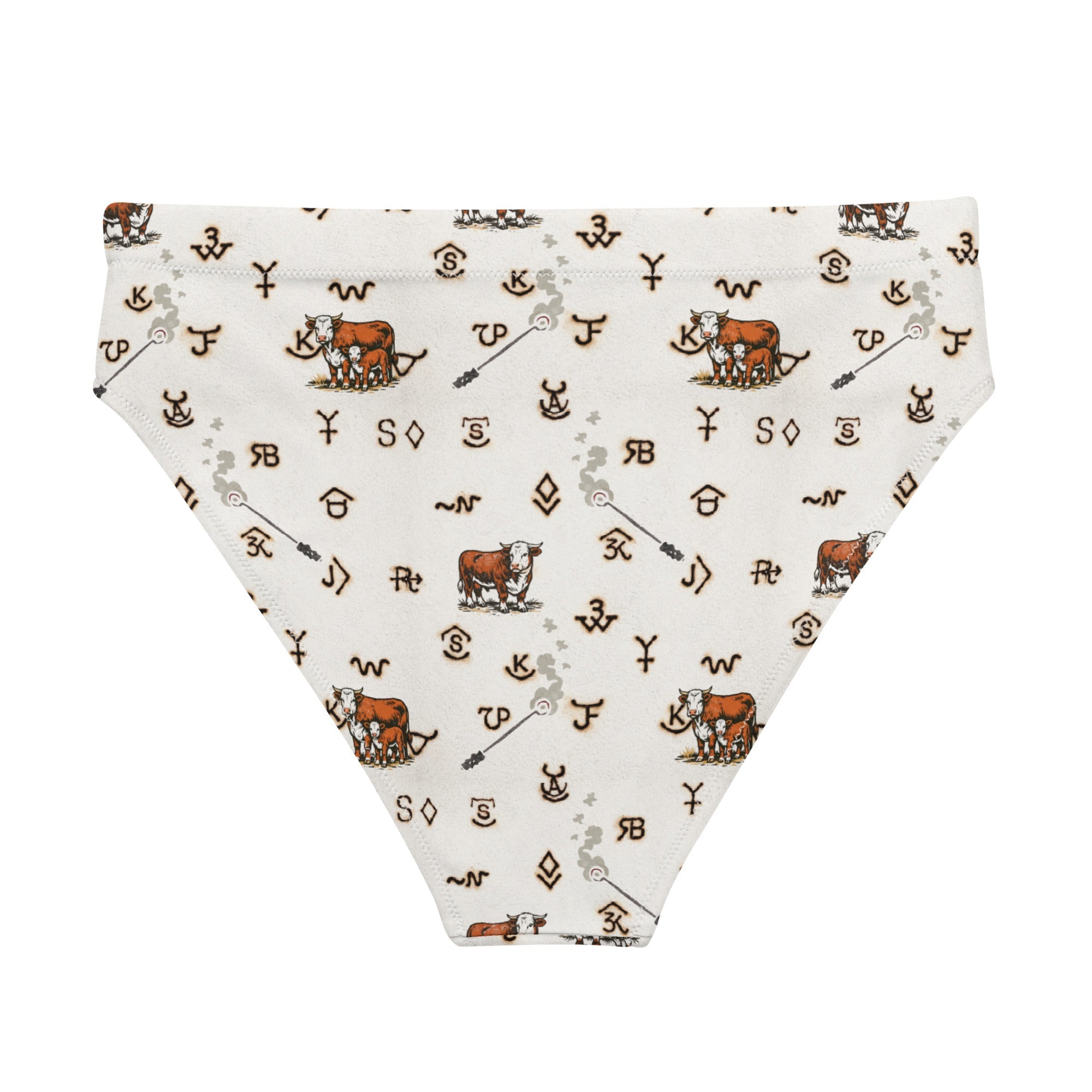 Baha Ranch Yeehaw Hereford Brands Bikini Bottom Baha Ranch Western Wear