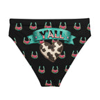Baha Ranch Yeehaw Howdy Y'all Bikini Bottom Baha Ranch Western Wear