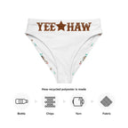 Yeehaw Bikini Bottom Baha Ranch Western Wear