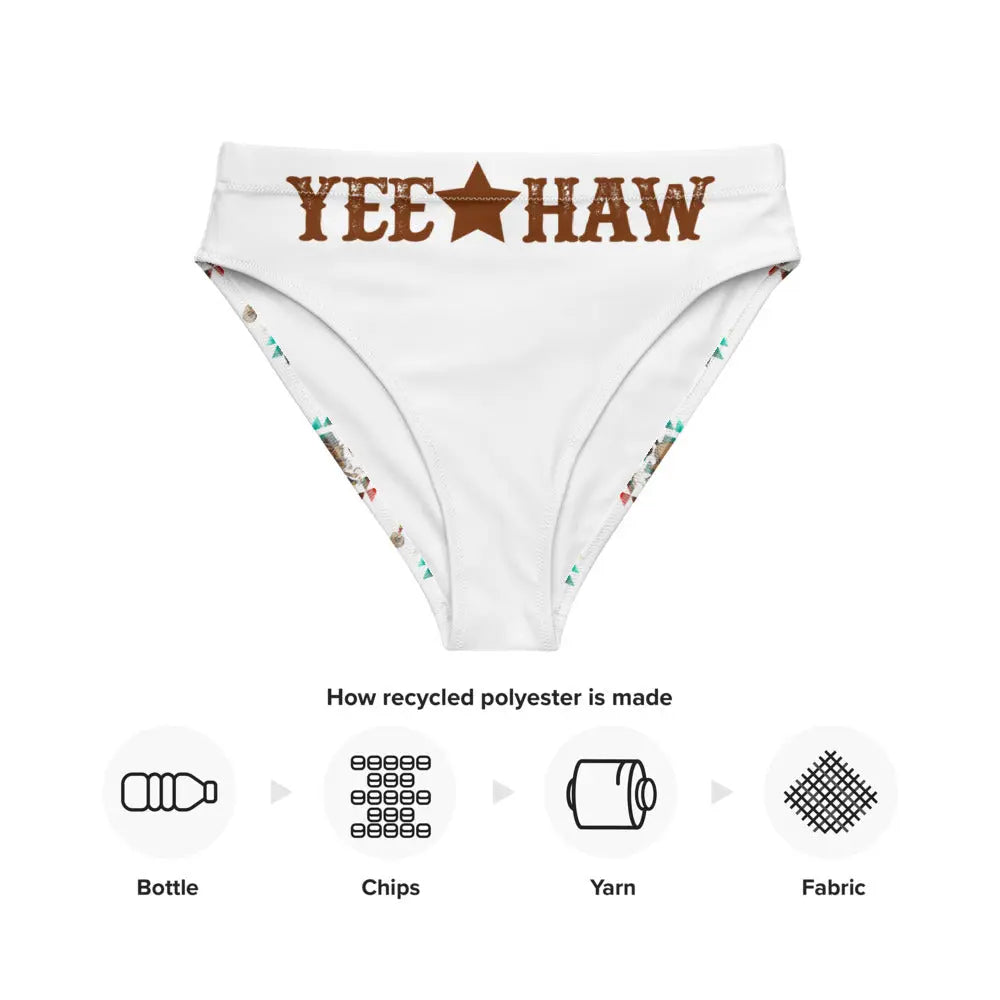 Yeehaw Bikini Bottom Baha Ranch Western Wear