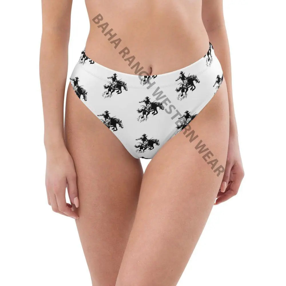 Yeehaw Rodeo Cowboy Bikini Bottom Baha Ranch Western Wear